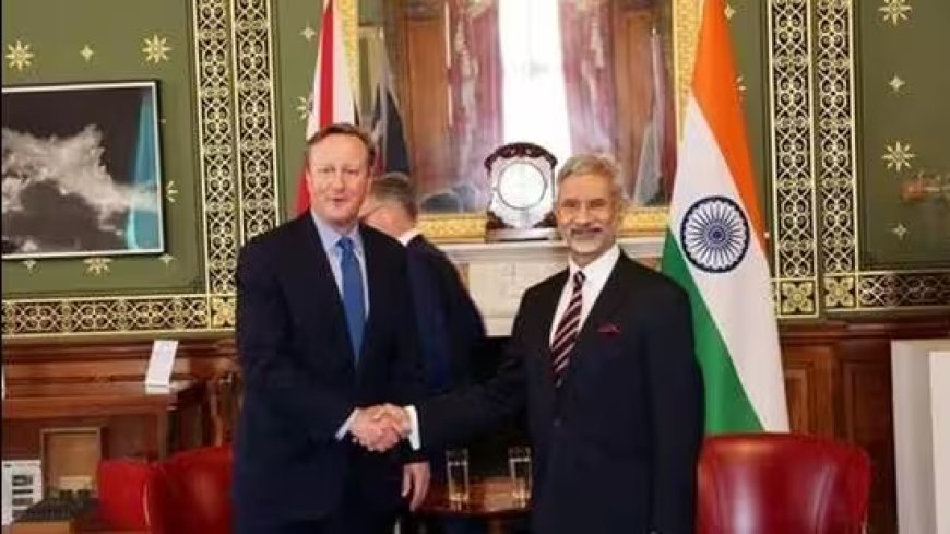 India and UK Discuss Free Trade Agreement and Global Challenges in Jaishankar-Cameron Meeting