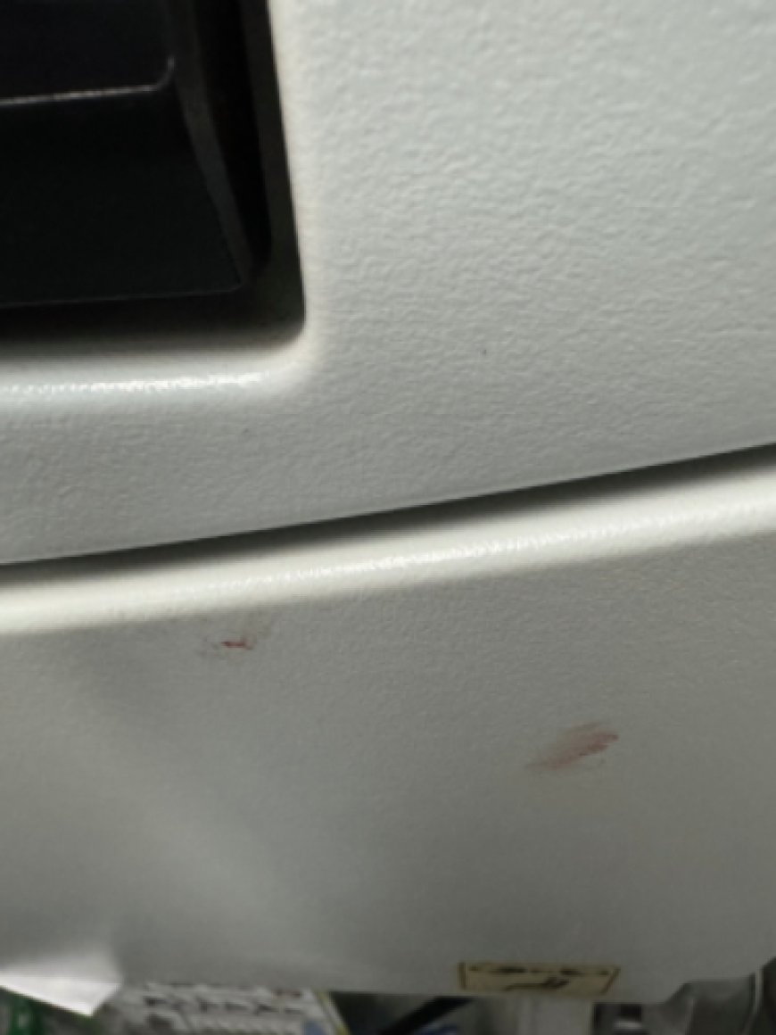 Air Transat Passenger Discovers Fresh Blood Stains on Seat; Flight Attendants Provide Disinfectant Wipes for Cleaning