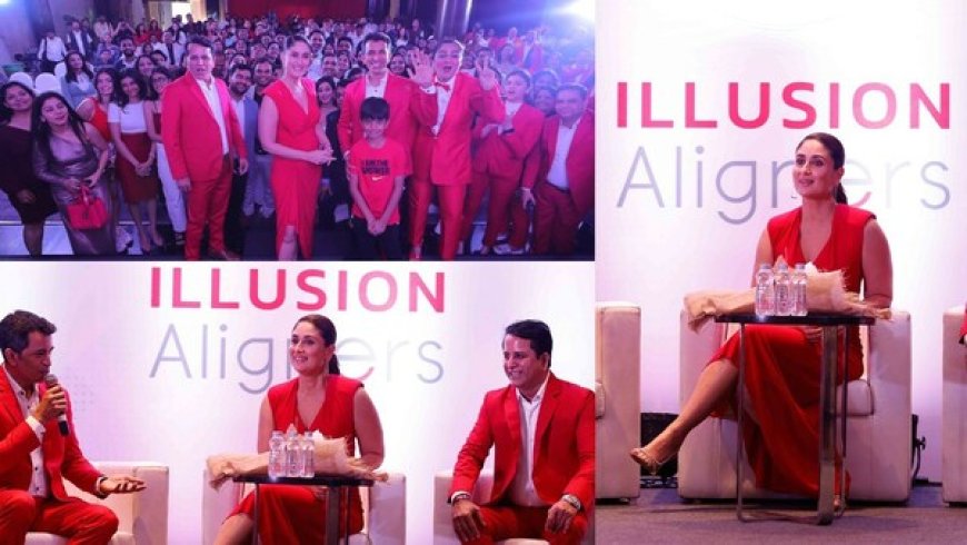 Kareena Kapoor Khan's Aligning Aura: Illusion Aligners Takes Dentistry to Dazzling Heights