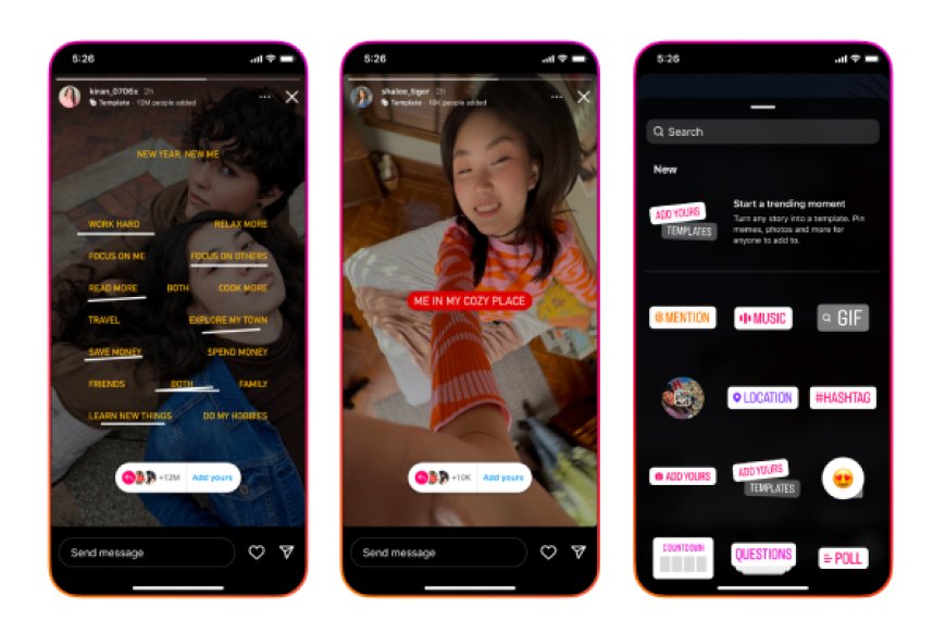 Instagram Unveils 'Add Yours' Template Feature for Stories: A Quick Guide