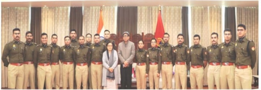 Uttar Pradesh Police Director General Advocates Comprehensive Approach in Addressing Key Issues with Trainee IPS Officers