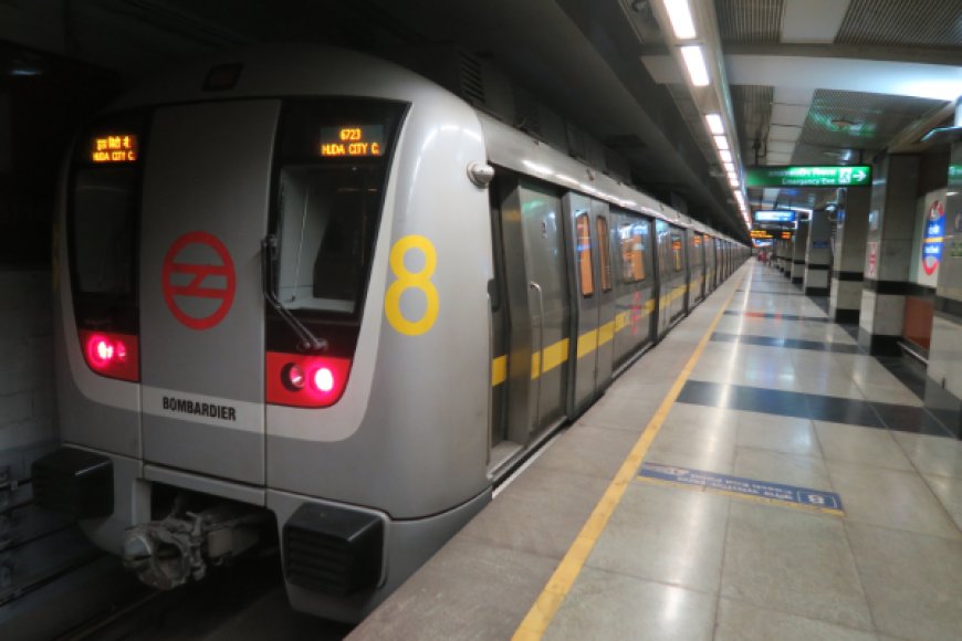 Tragic Incident at Delhi's INA Station: Man Takes His Own Life by Jumping in Front of Metro Train