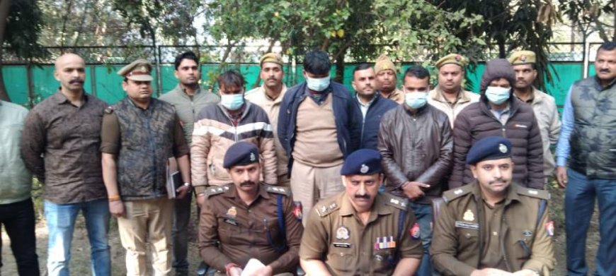 Successful Operation by Lucknow Police: Four Dacoits Apprehended After Daring Heist