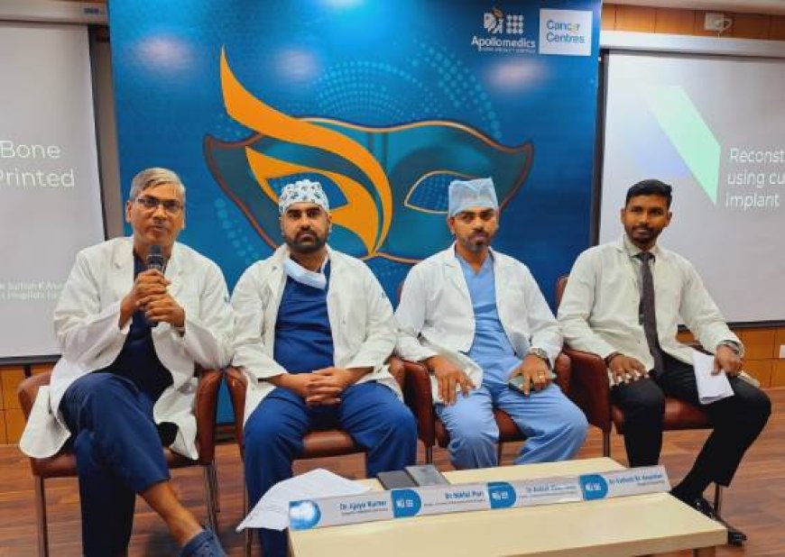 Revolutionizing Jaw Reconstruction: AI and 3D Printing Breakthrough at ApolloMedics Hospital Lucknow